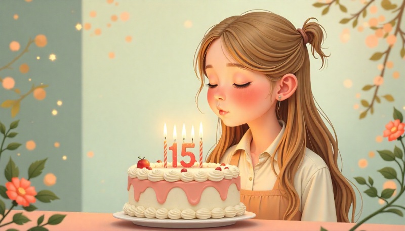 Привітання з 15-річчям дівчинці в картинках і своїми словами