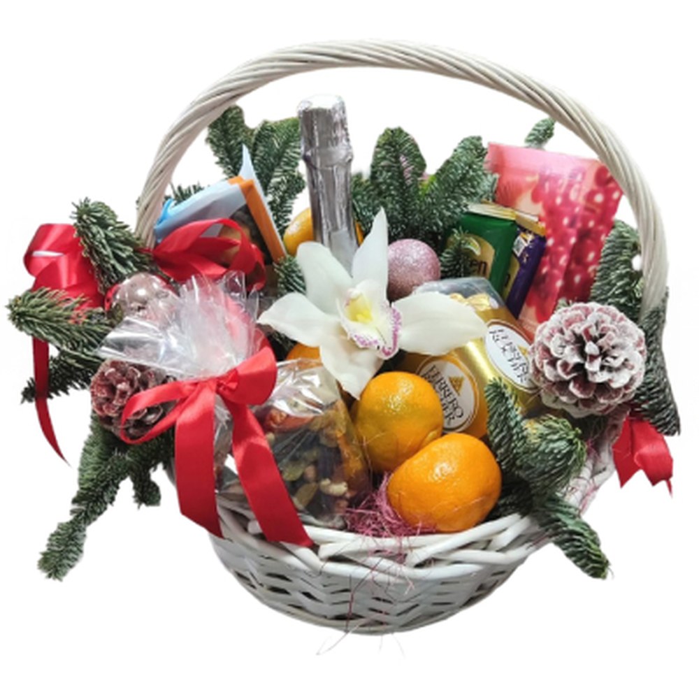 Новорічний кошик "Зимушка-зима"