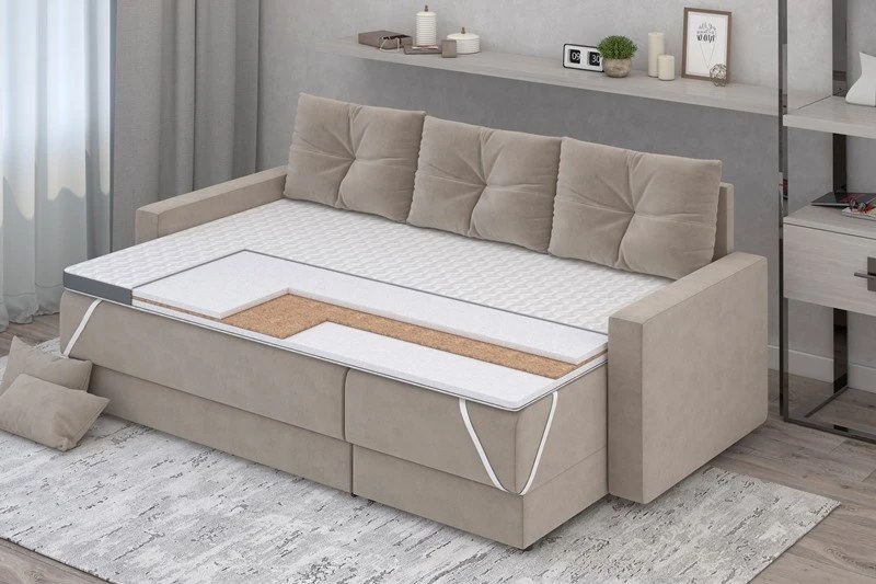 тонкий матрас топпер